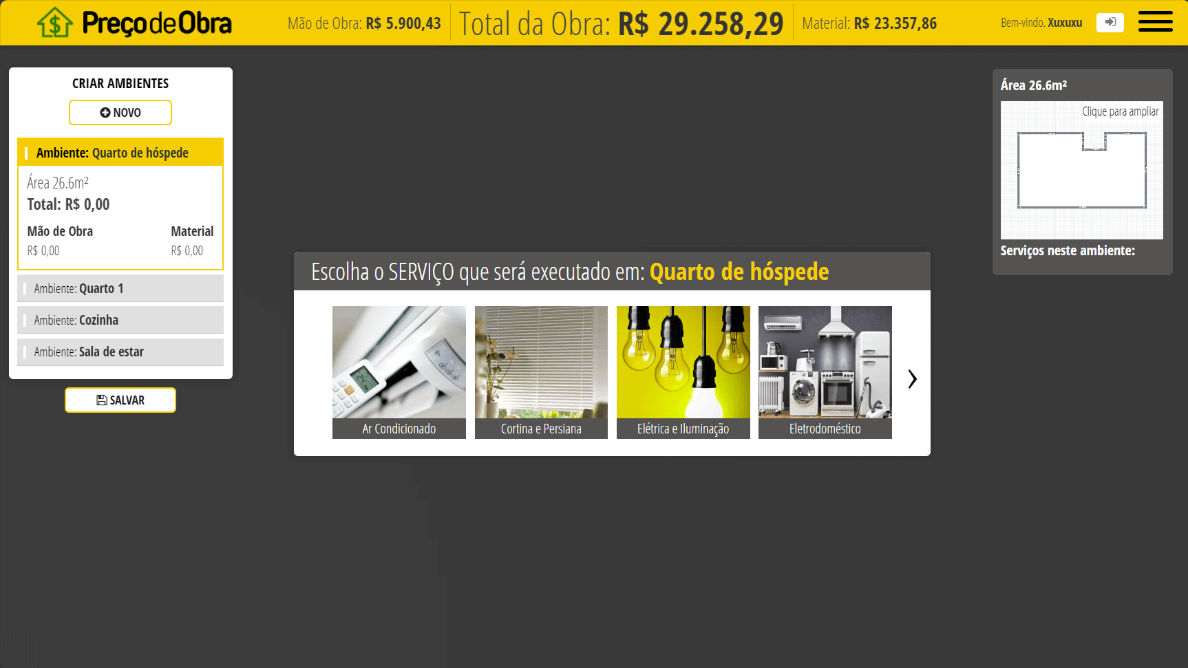 Serviços e Produtos